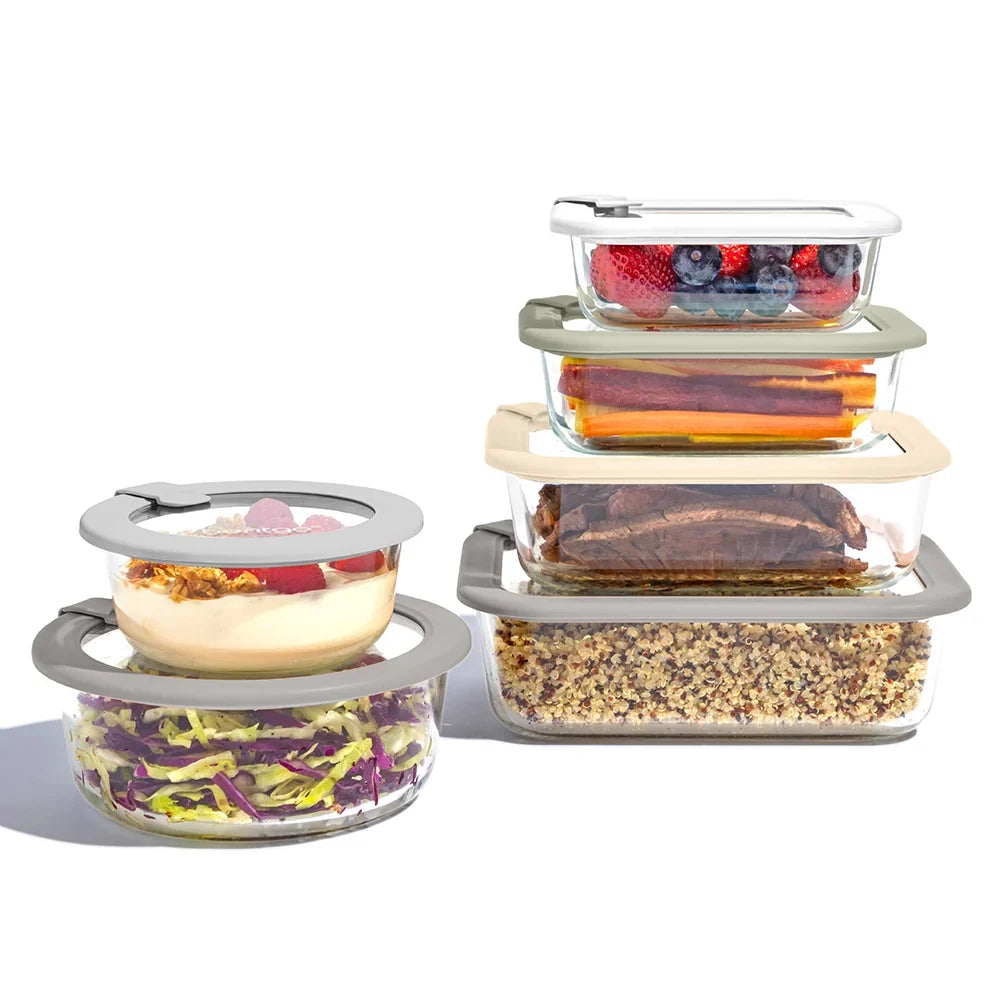 Bentgo Signature Glass Food Storage Set (12-Piece)