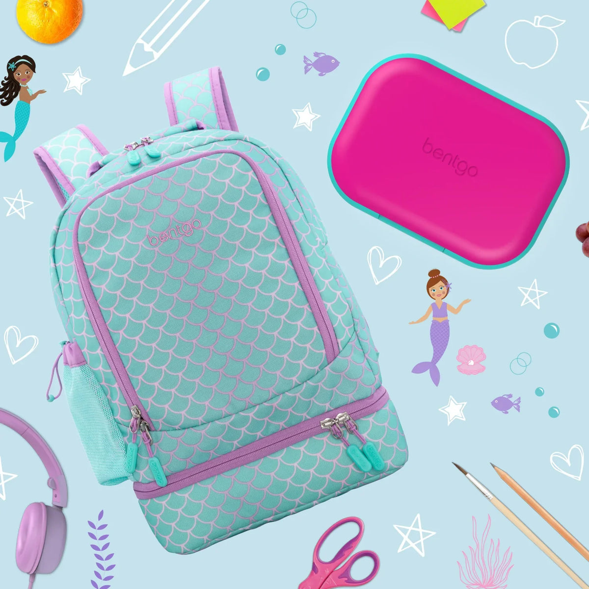 Bentgo Chill Kids Lunch Box & Backpack