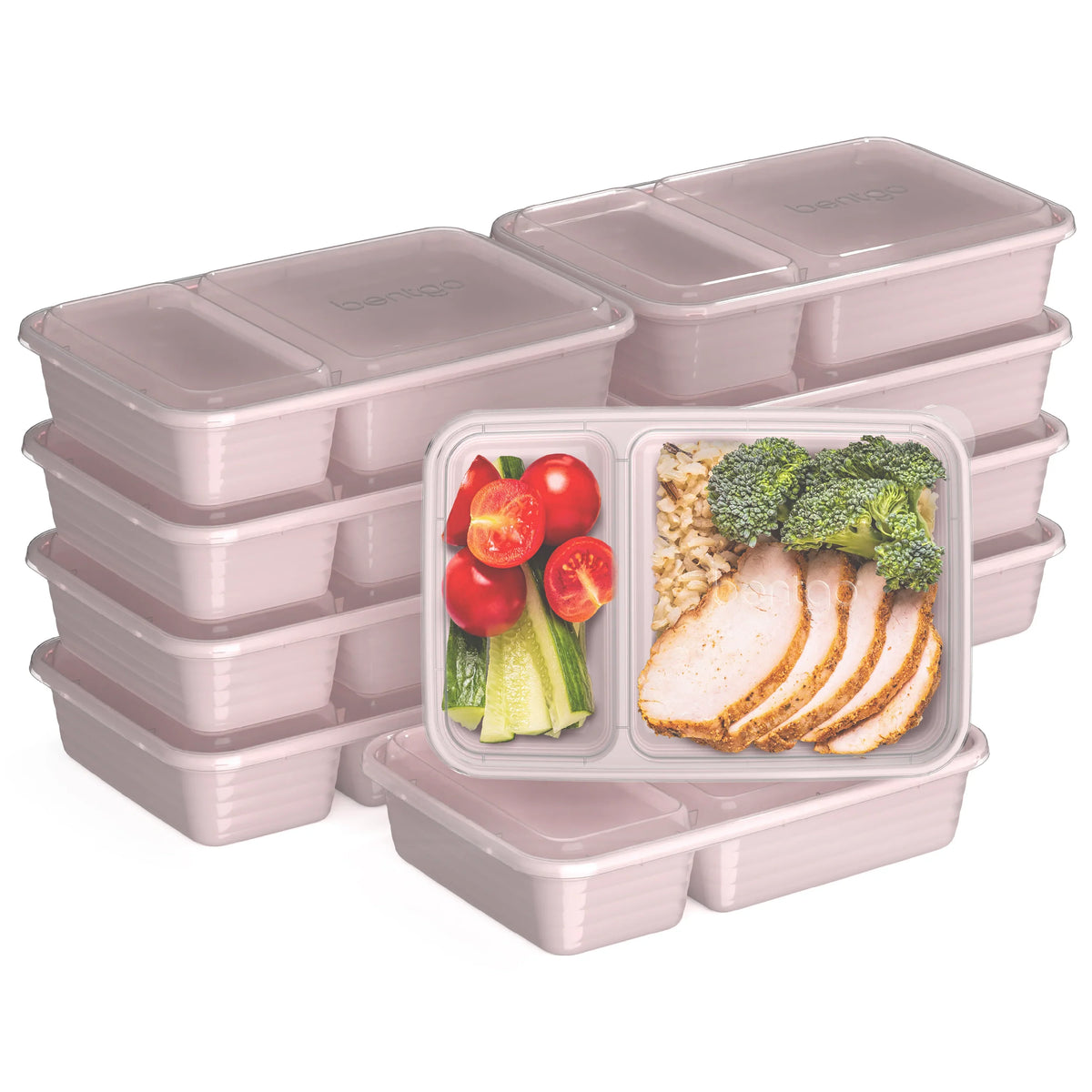 Bentgo Prep 2-Compartment Meal Prep Containers (20-Piece)